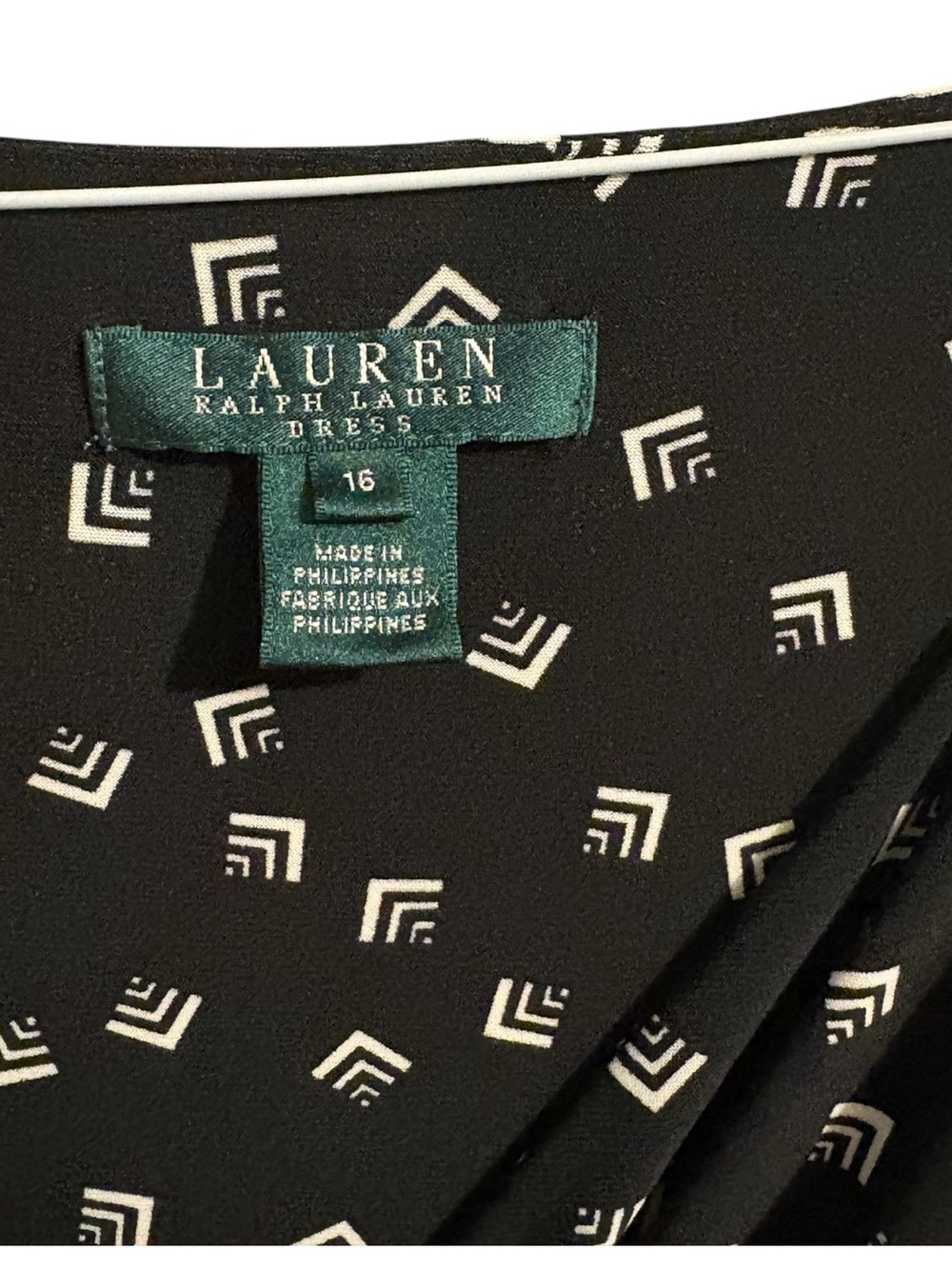 Lauren Ralph Lauren Geometric Print Dress - Picture 2 of 6